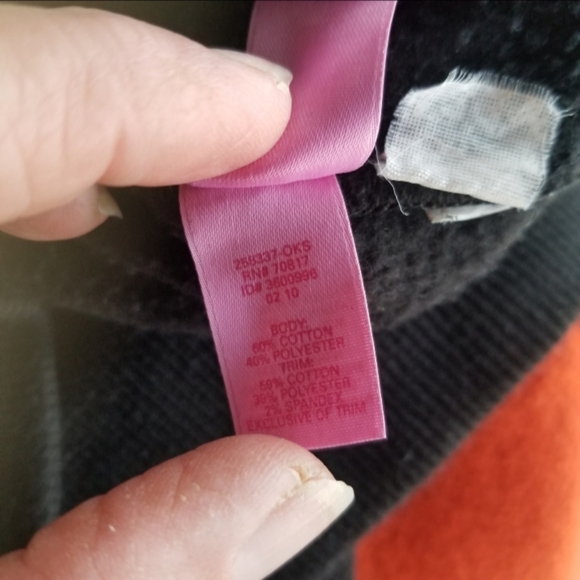 Oklahoma State University Cowboys Black Hoodie(women XS)PINK V.S. Sweatshirt - Picture 7 of 8